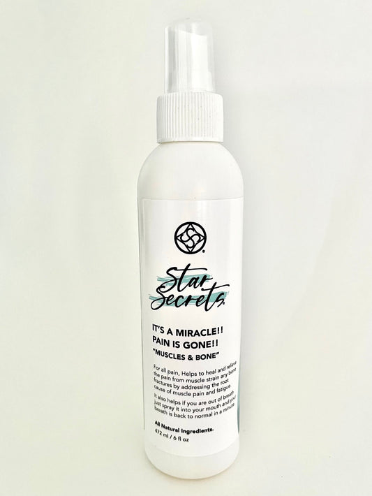 STAR SECRETS It's Miracle!! Pain is Gone!! 6 oz -All Natural