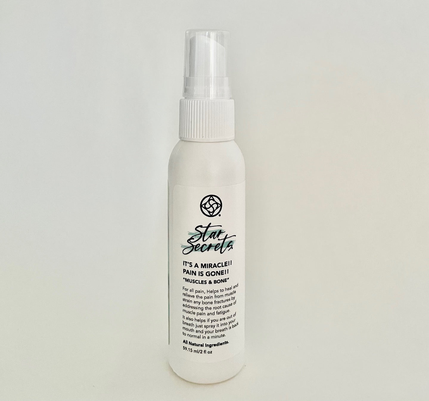 STAR SECRETS It's MIRACLE!! PAIN is GONE!! 2 oz - All Natural