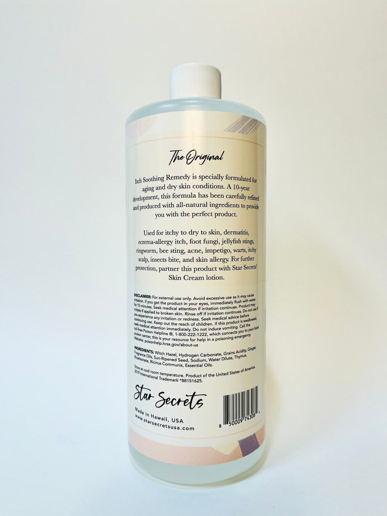 STAR SECRETS Itch Soothing Remedy 32 oz - All Natural Ingredients