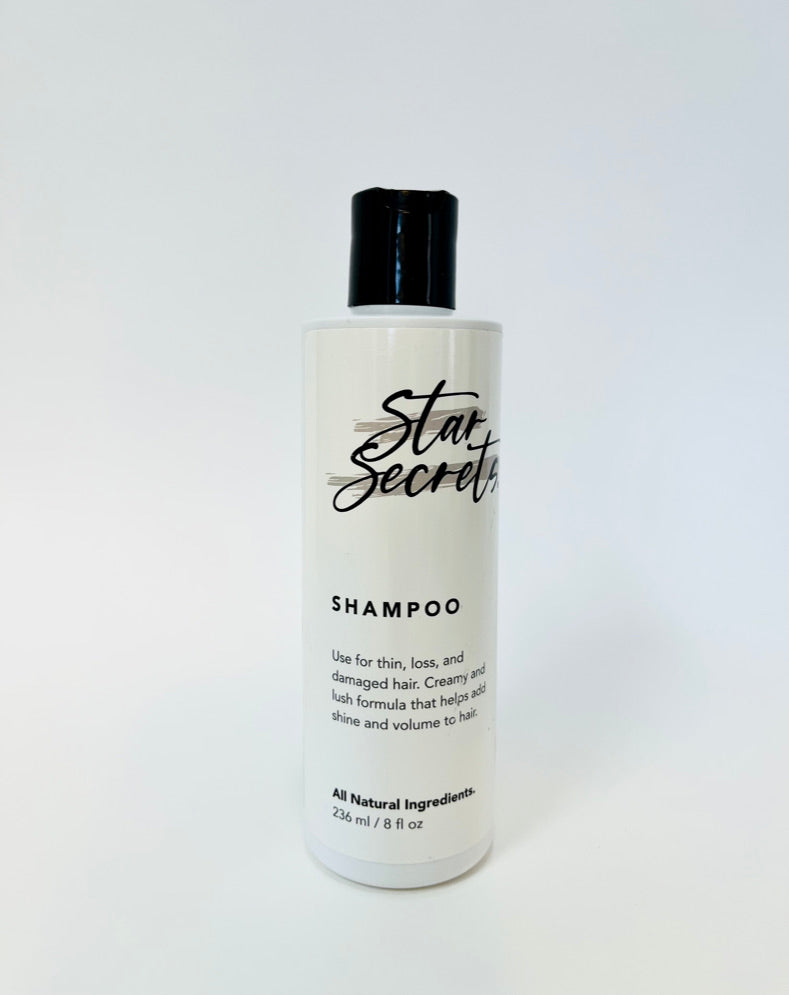 STAR SECRETS Shampoo 8oz - All Natural Ingredients