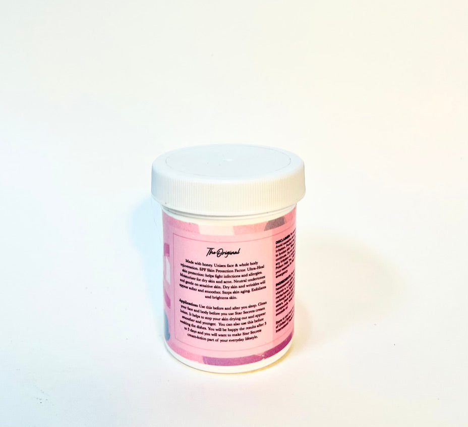 STAR SECRETS Skin Honey Cream Lotion 4 oz - All Natural Ingredients