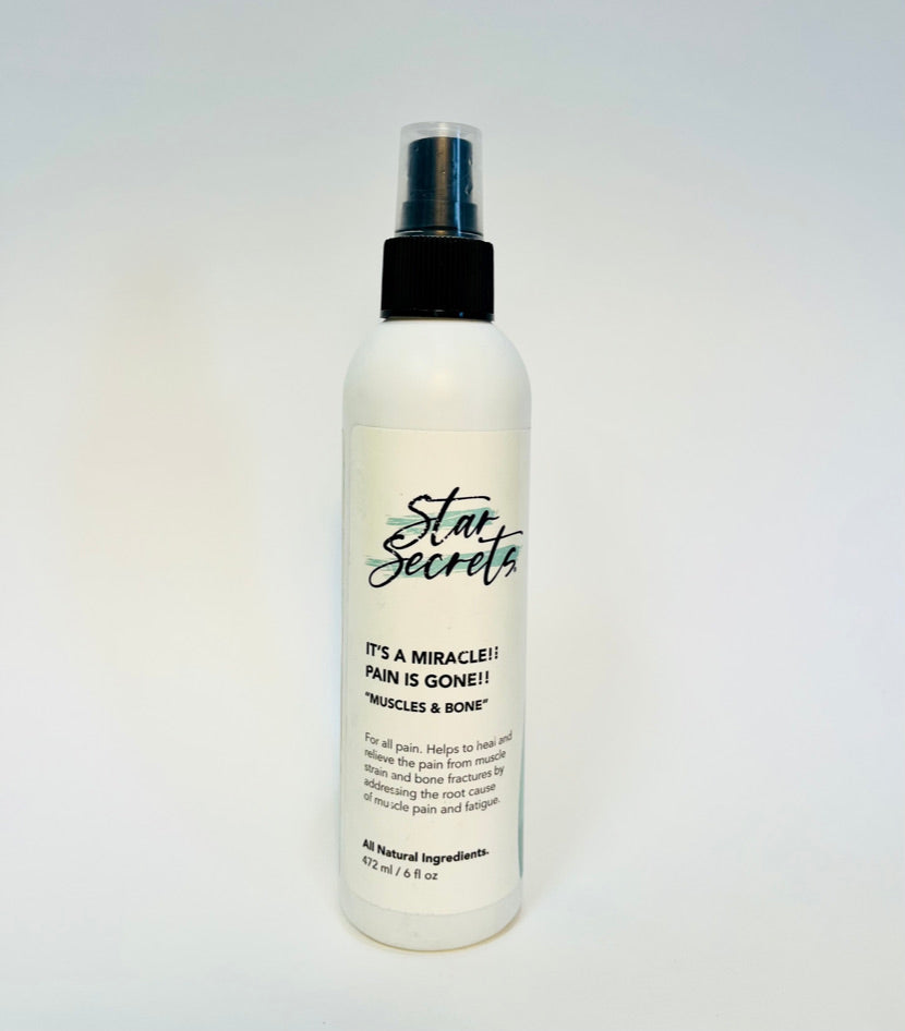 STAR SECRETS It's Miracle!! Pain is Gone!! 6 oz -All Natural