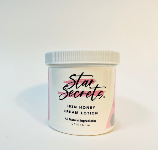STAR SECRETS Skin Honey Cream Lotion 6 oz - All Natural Ingredients