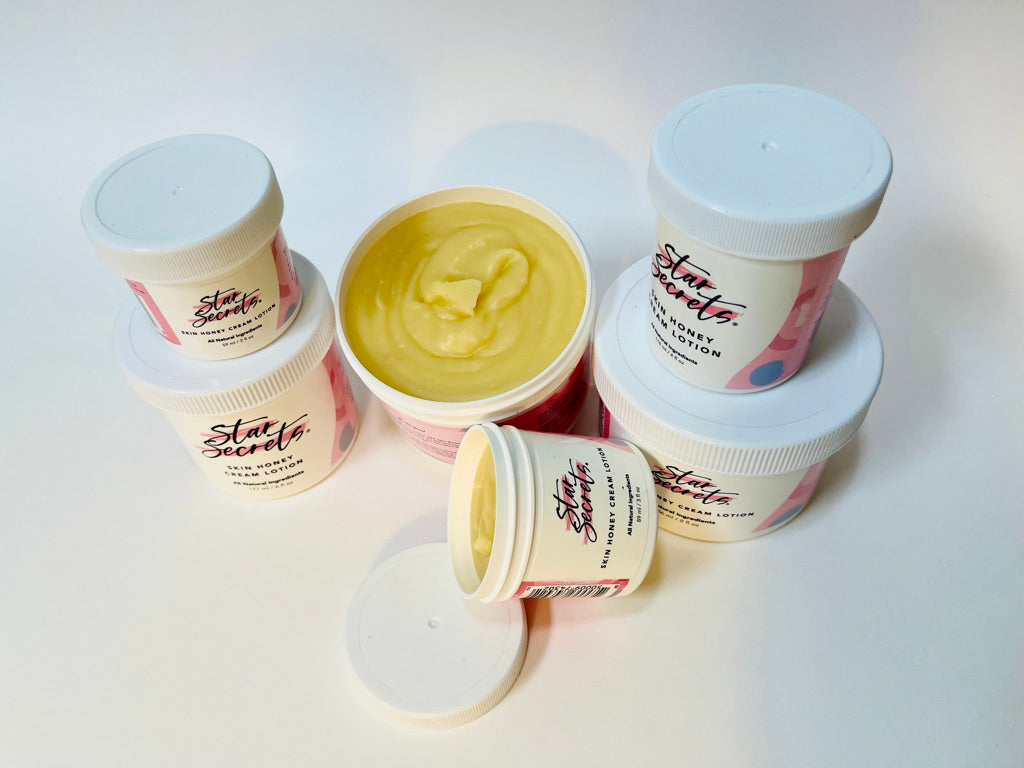STAR SECRETS Skin Honey Cream Lotion 10 oz - All Natural Ingredients
