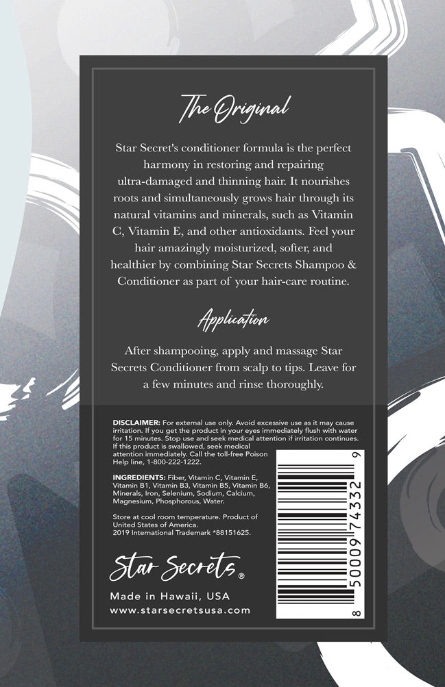 STAR SECRETS Conditioner 32 oz - All Natural Ingredients