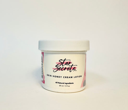 STAR SECRETS Skin Honey Cream Lotion 3 oz - All Natural Ingredients