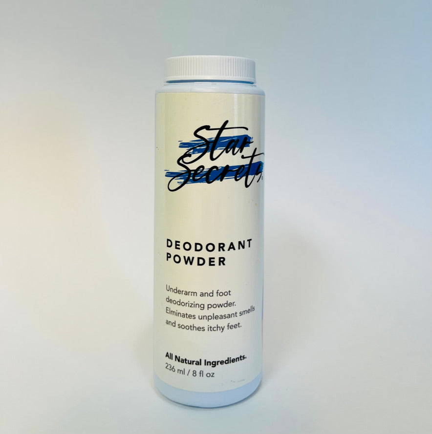 STAR SECRETS Deodorant Powder - All Natural Ingredients
